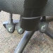 Grey High Back Rolling Task Chair w Arms